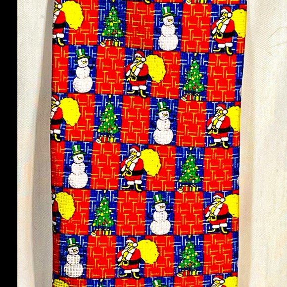 ▪️VTG▪️ CAPE COD NECKWEAR▪️ Pair of 2 Silk Holiday Christmas Neckties - Picture 6 of 8